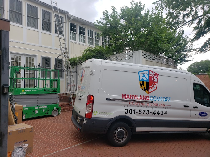 Maryland Comfort service van